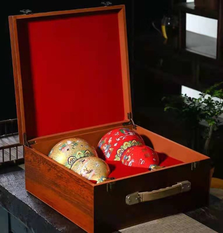 3斤装葫芦陶瓷酒坛（十二生肖）(图8)