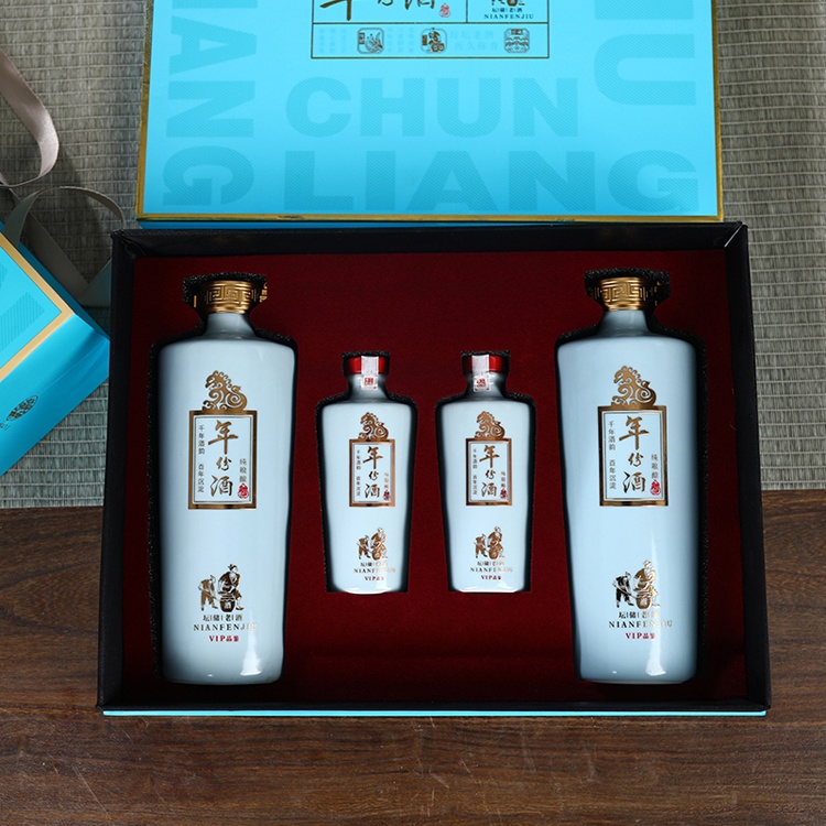 景德镇陶瓷酒瓶年份酒礼盒(图6)