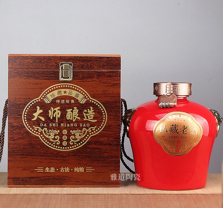 景德镇5斤10斤20斤私藏老酒陶瓷酒坛(图3)