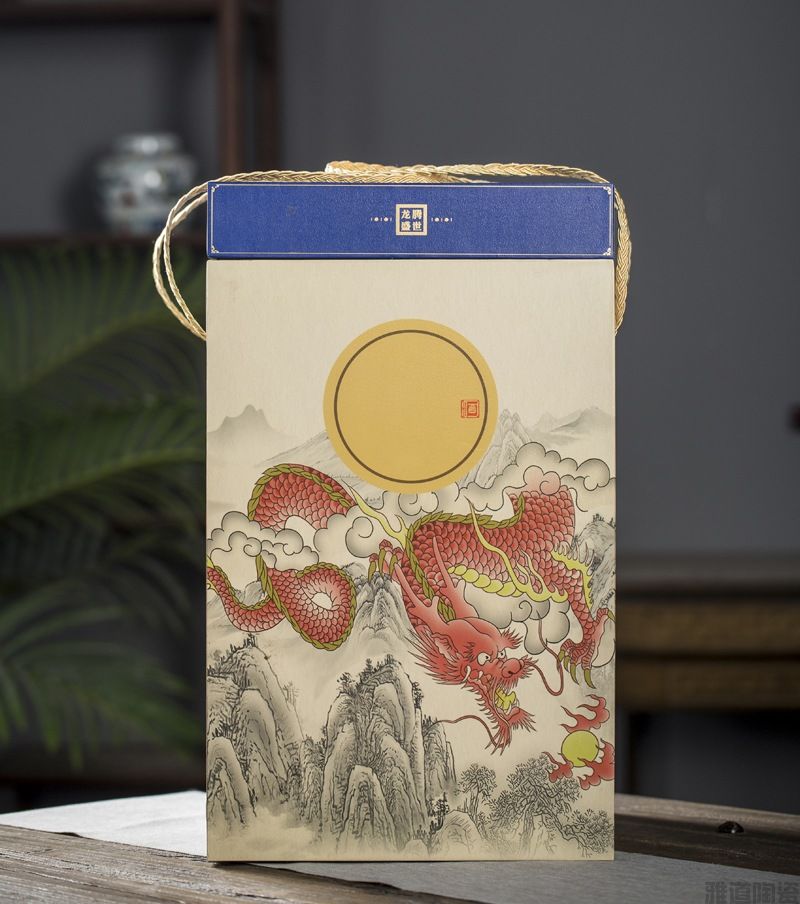 5斤10斤装将军罐工艺陶瓷酒坛（龙腾盛世）(图11)