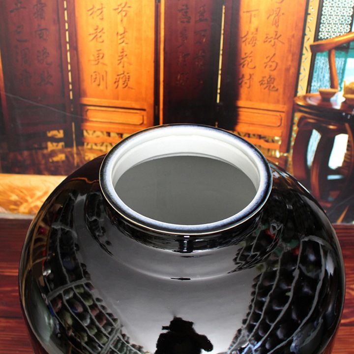 厂家推荐100斤150斤200斤机雕陶瓷酒坛