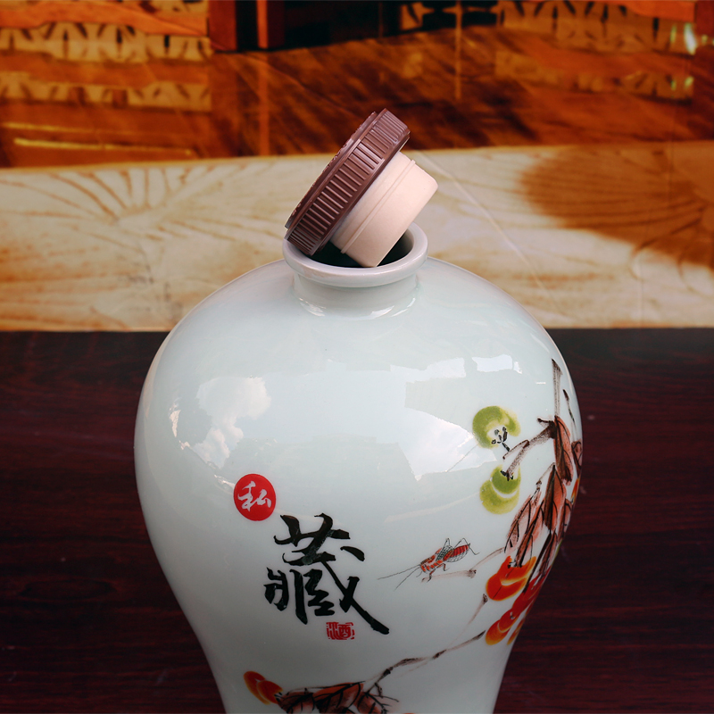 1斤至10斤梅瓶系列陶瓷酒坛